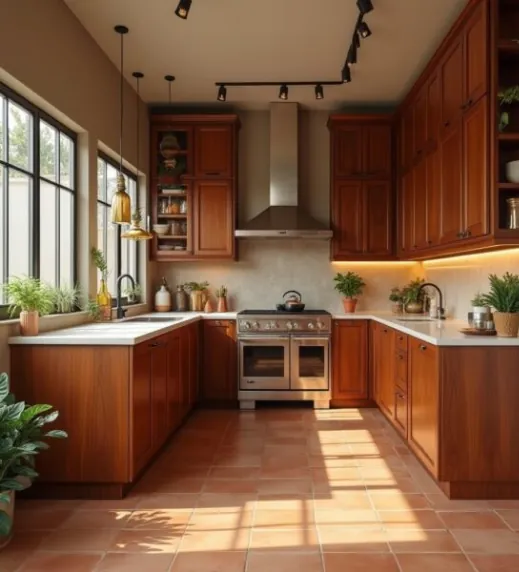 Earthy Terracotta and Warm Clay